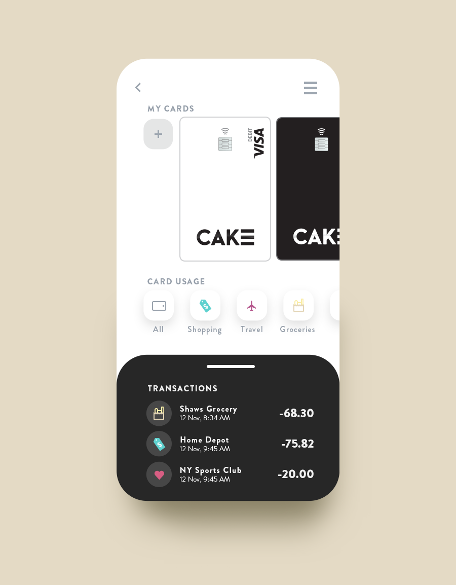 Cake Mobile Website