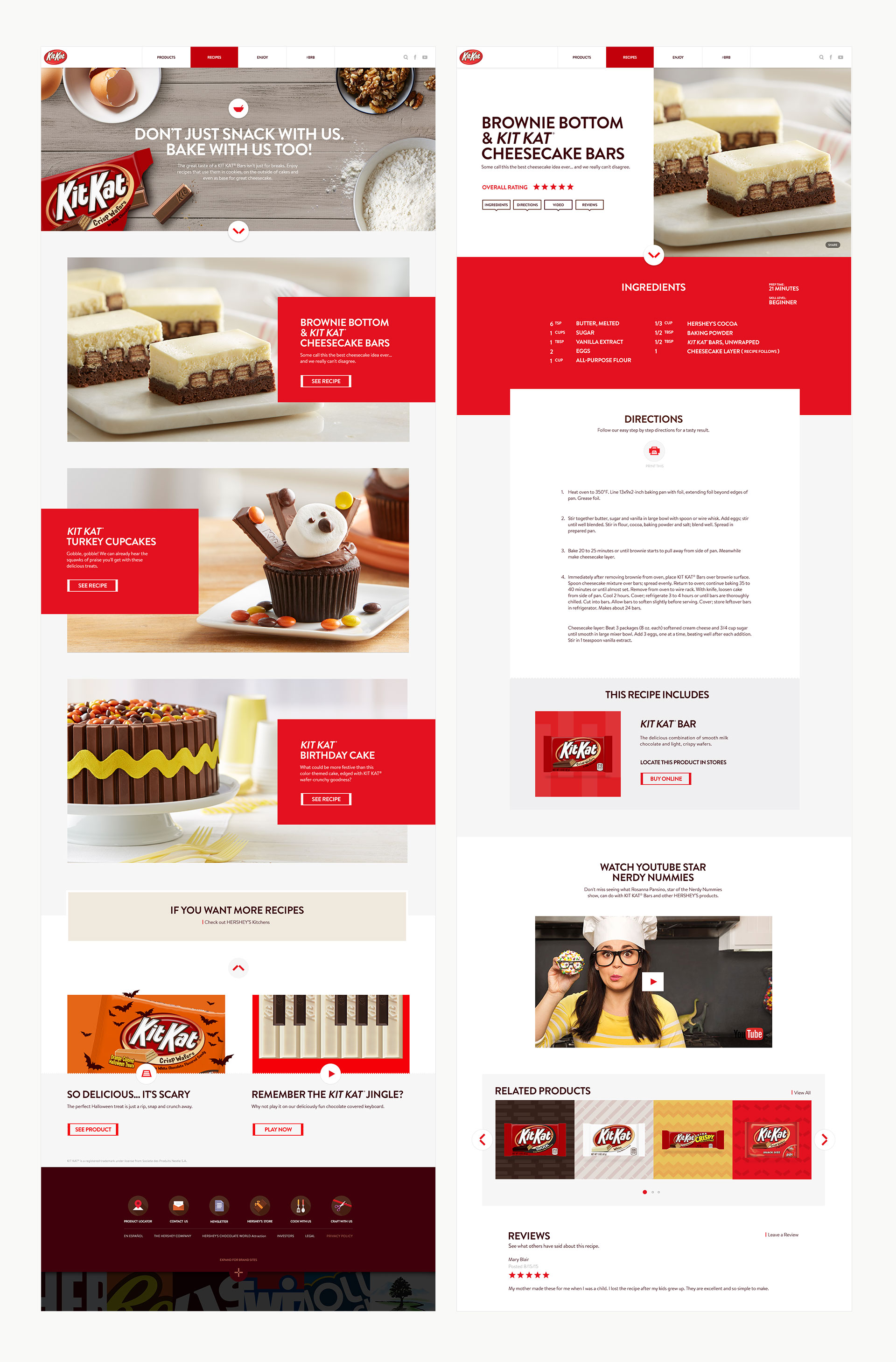 KitKAt Website Redesign